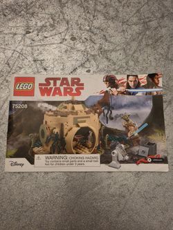 Lego Star Wars Yoda's Hut Set (75208) MANUAL ONLY No Bricks
