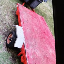 Mower. With Tripple Bagger Abd Plow=====     Free Trailer This Saturday Only 