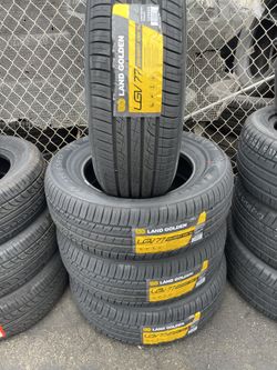 235/65/17 Land Golden !! Set of four tires installed and balanced !! Set De 4 Llantas Instaladas Y Balanceadas