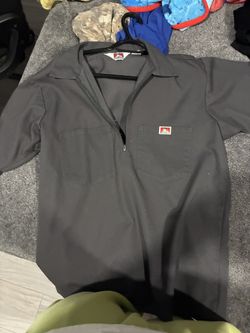 Dark grey Ben Davis work shirt L
