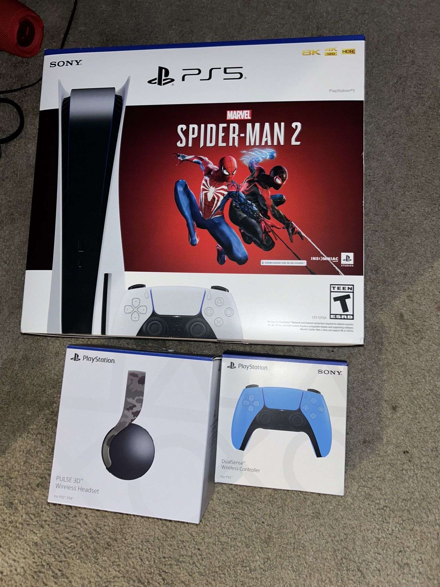 Ps5 Controller Console Headset