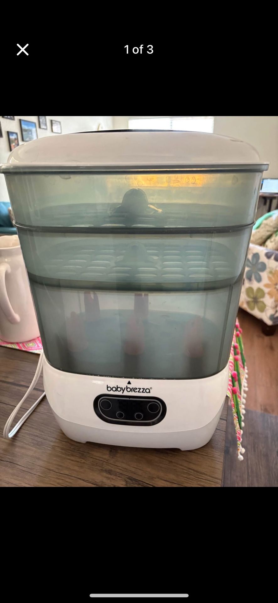 Baby Brezza sterilizer/dryer