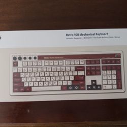 8BitDo Retro 108 Mechanical Keyboard (Fami Edition)
