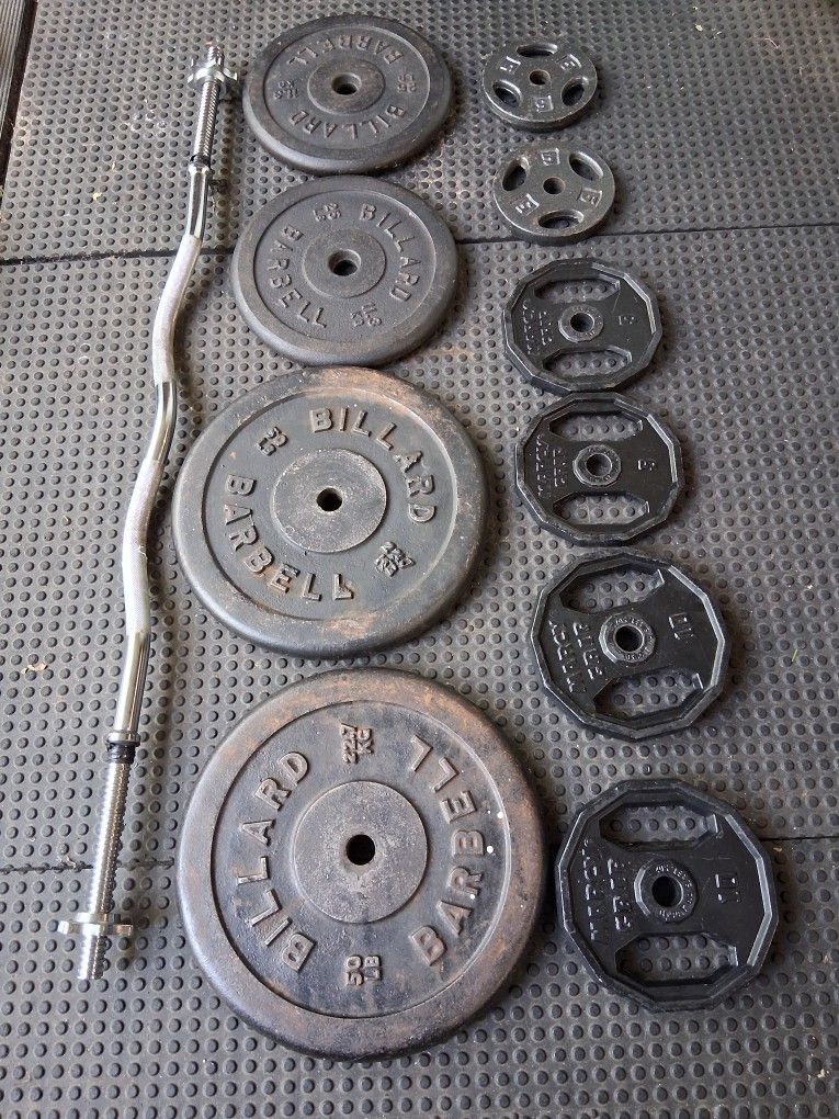 190 Pounds With Curl Bar