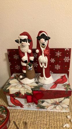 Christmas Cows