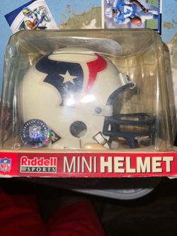 Houston Texans Vintage Riddell Mini Helme