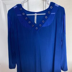 Royal Blue Top 