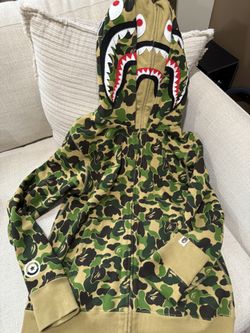 Authentic Bape Zip Up Hoodie