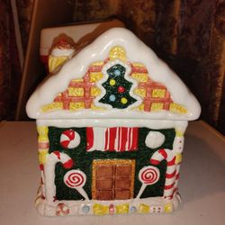 Gingerbread House Cookie Jar