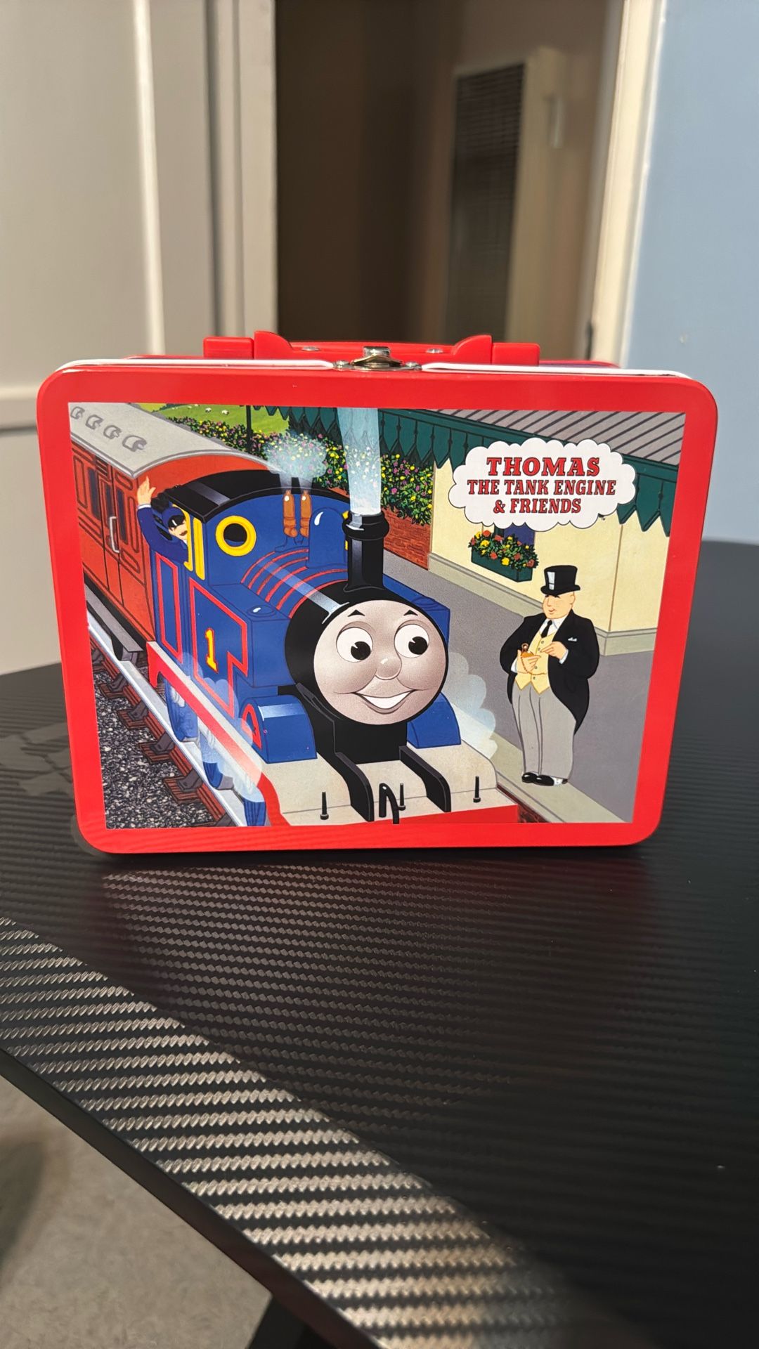 Thomas The Tank Engine Lunch Box & Friends Britt Allcroft Train Vintage 1997