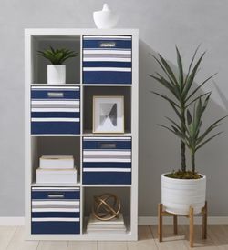 8-Cube Storage Organizer, White