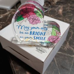 Glass Paper Weight Brand New Make Offer