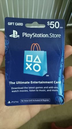 PlayStation®Store Code: $50