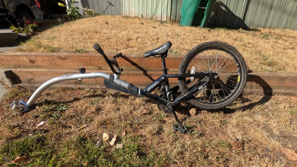 Trail Behind Trailer Bike