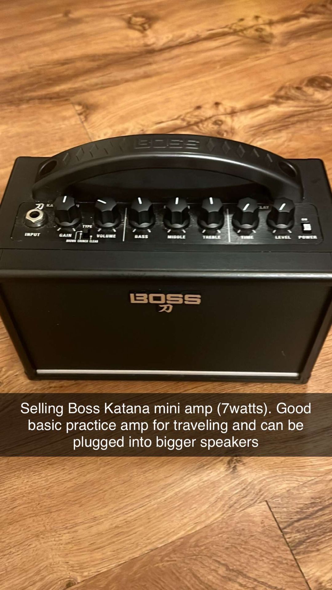 Boss katana mini amp