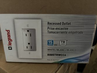 15amp Recessed Outlet