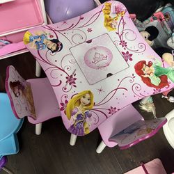 Kids Table With 2 Chairs