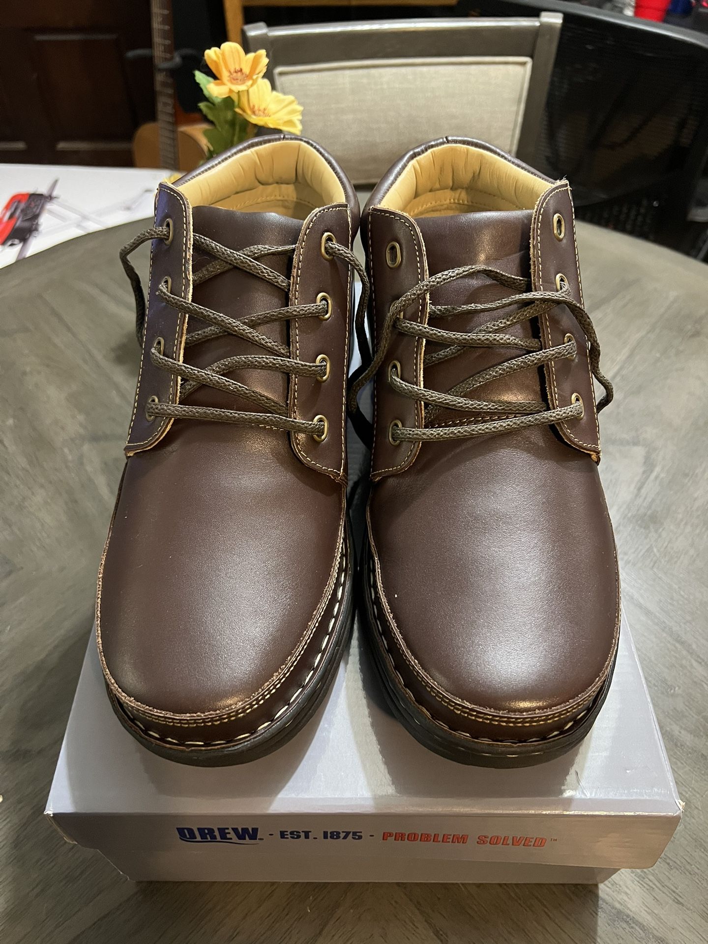 Drew Men's Trevino Comfort Orthopedic Boot Size 11 6E