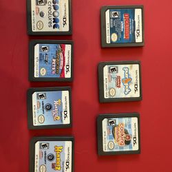 LOT of 7 Nintendo DS Games