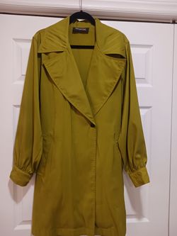Mycra Pac Olive Green Trench Coat