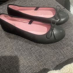 Girls Black Flats