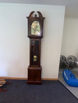 Pearl Grandfather Clock
