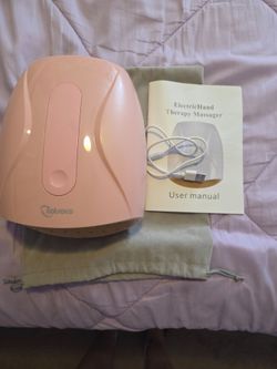 Electric Hand Massager with Heat & Compression – Excellent Condition