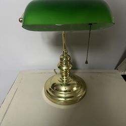 Vintage Library Lamp 