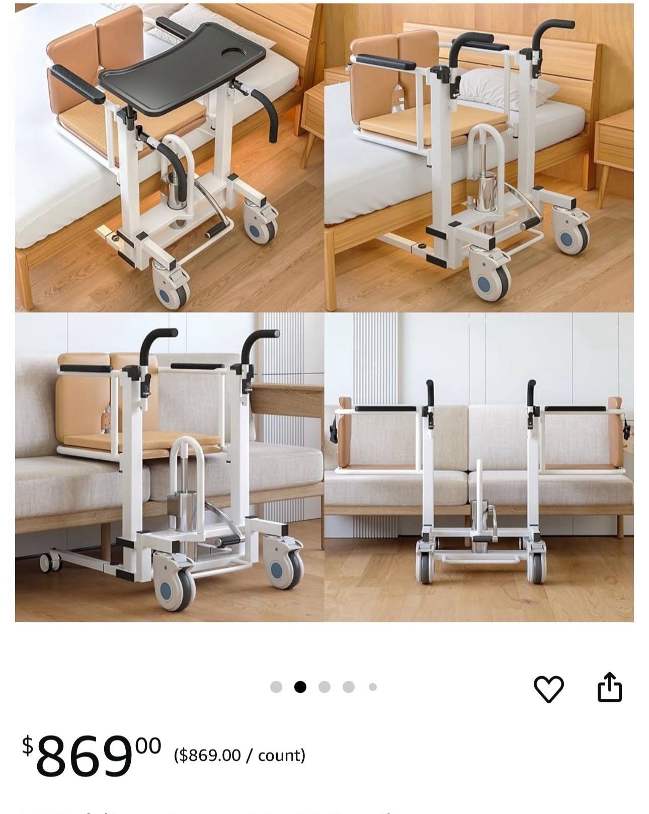 Patinete Transfer Chair