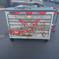Snap On Tool Box with Snap On Tools