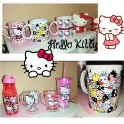 Hello Kitty Mug Collection New Never Used $10 Takes All Of Them Together 