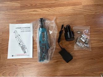 Brand New 21V Brushless Cordless Electric Ratchet Wrench Kit | Battery & Charger Included