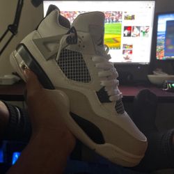 Jordan 4 Military Black Brand New 