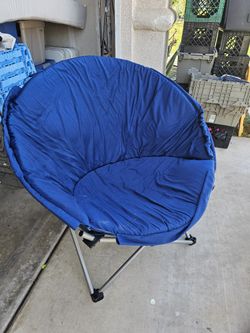 Silla Jumbo Muy Bonita Se Dobla Acolchonada 