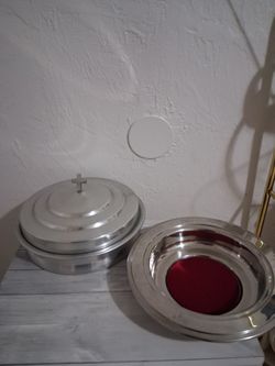 Communion Tray & Offering Pan