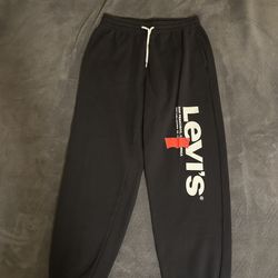 Levi’s Men Black Jogger Sweatpants 