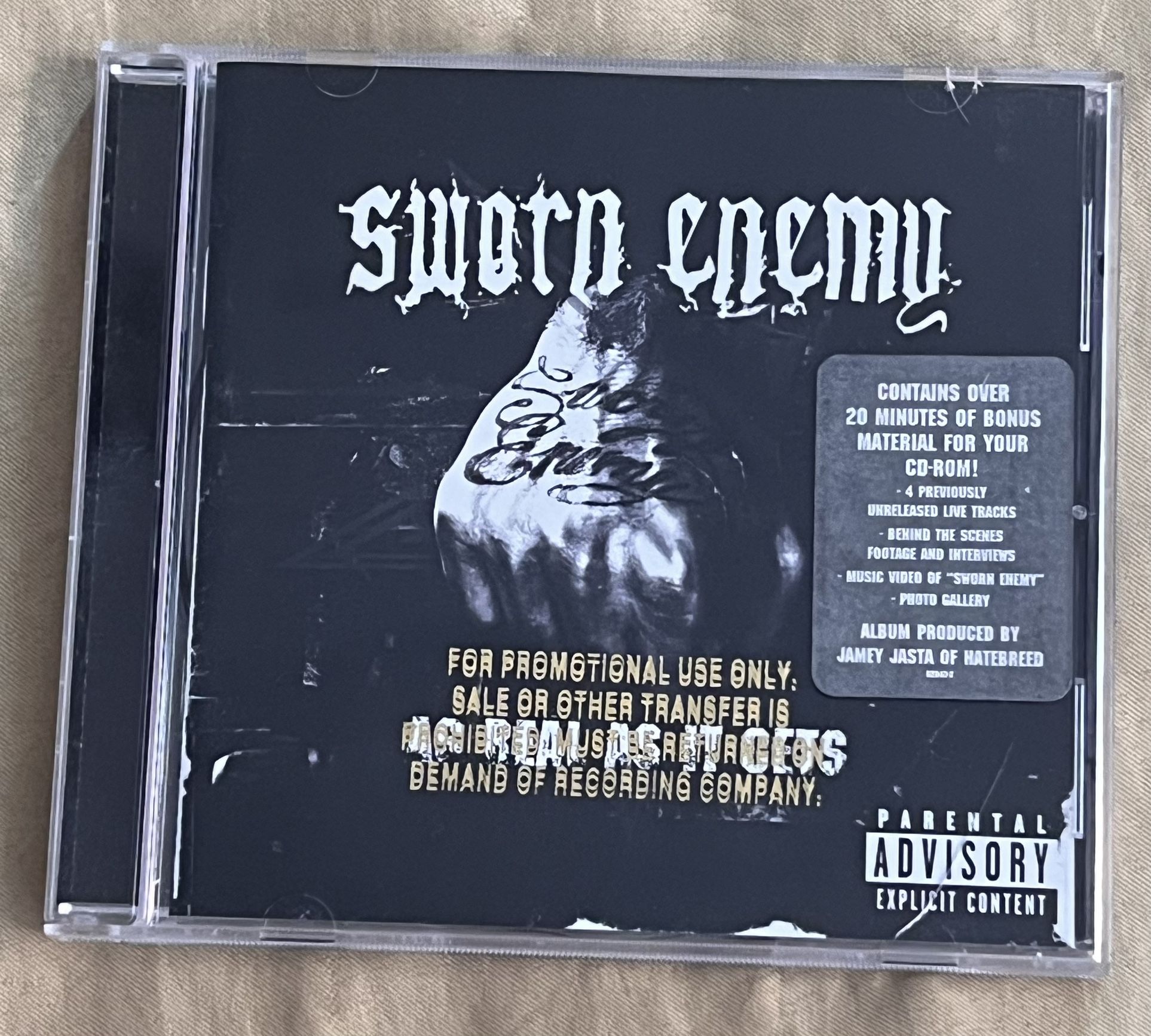 Sworn Enemy CD