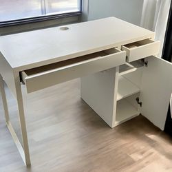 Ikea Micke White Computer White Desk 