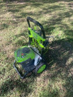 Green works pro 2200 PSI pressure washer