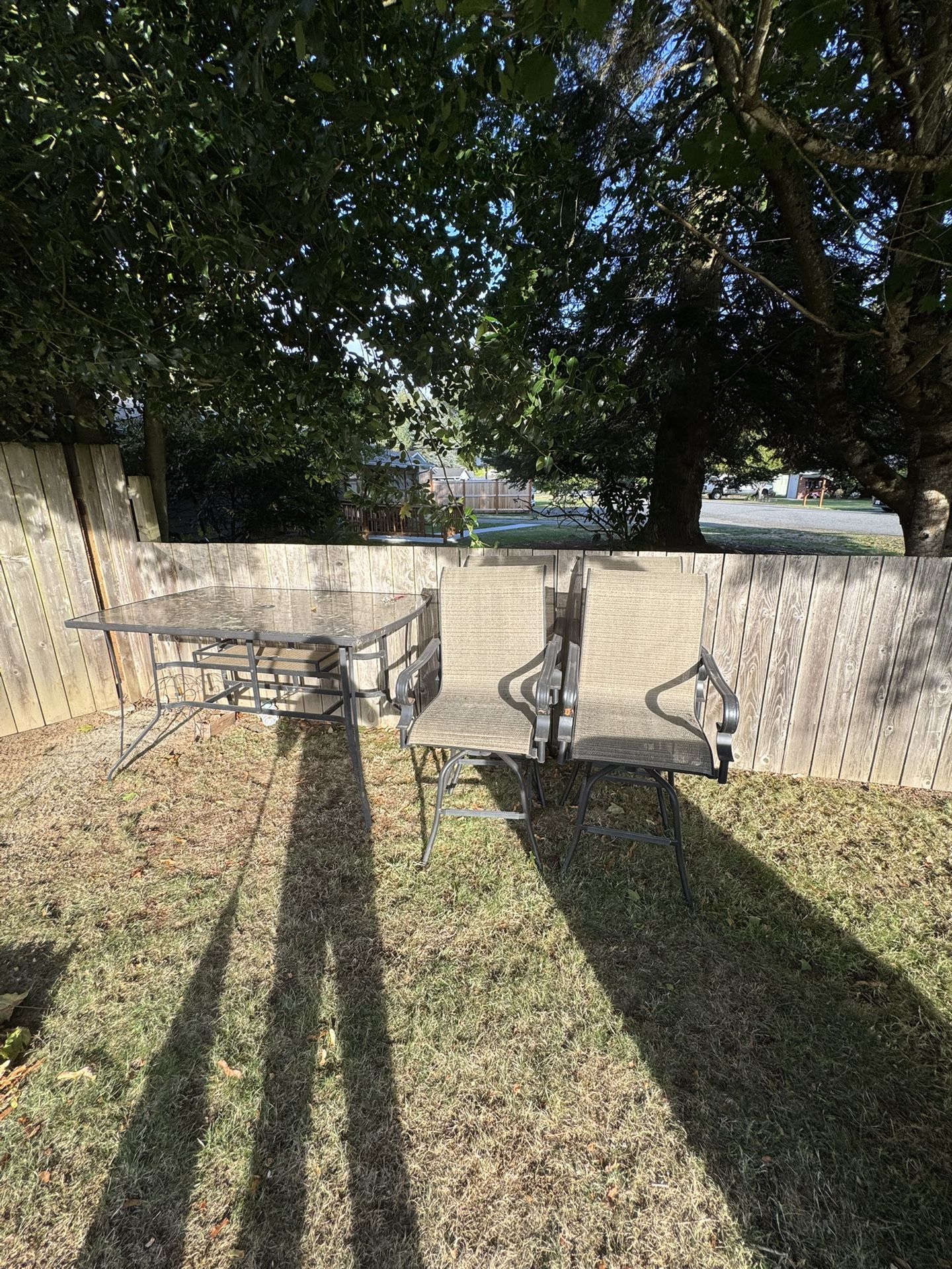 Patio Table With Chairs