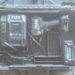 Flex Hex Impact 5amp Batery, Charger 140$ Obo