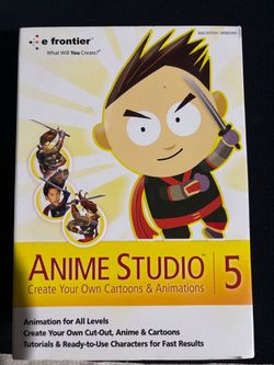 Anime studio 5 cd software