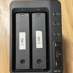 Synology DS713+ NAS With 2 X 1TB HDD