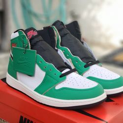 Air Jordan 1 High Lucky Green DS  