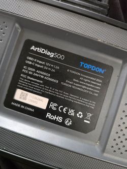 Handheld Obd2 automotive scan tool