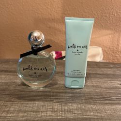 Kate Spade ♠️ Walk On Air Full Size Lotion And Perfume Set $25 Firm  C My Other Perfumes Ty