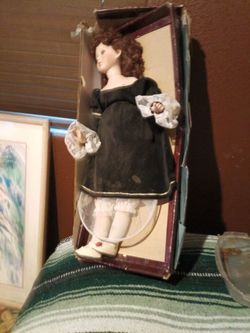 Big antique porcelain doll for sale