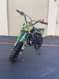 40cc Dirt Bikes, 4-Stroke with Pull Start, Rear Disc Brake, 20MPH Max Speed, Up to 132 LBS