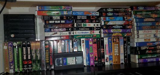 Vhs movies *read description* *just added more*