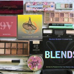New/ Lightly Used Makeup And Palettes